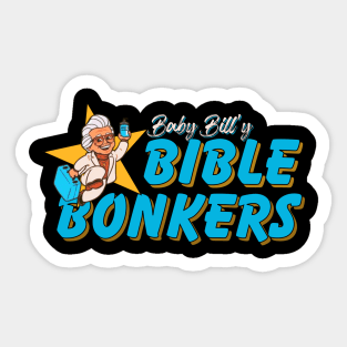 Baby Billy's Bible Bonkers Original Aesthetic Tribute 〶 Sticker